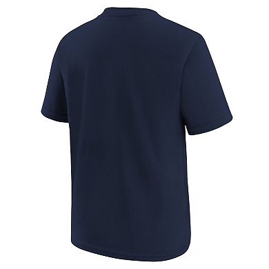 Youth Nike Navy Milwaukee Brewers City Connect Graphic T-Shirt