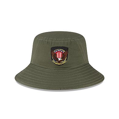 Men's New Era  Green Boston Red Sox 2023 Armed Forces Day Bucket Hat