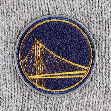 Women's Lusso Gray Golden State Warriors Scarletts Lantern Sleeve Tri ...