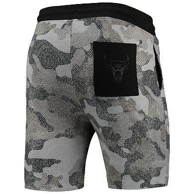 Men's NBA x Hugo Boss Chicago Bulls Black Slam Camo Shorts