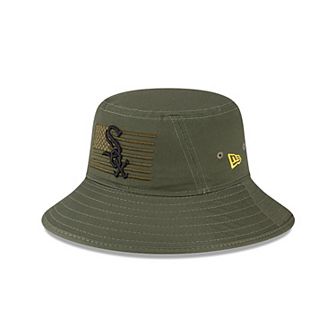 Men's New Era Green Chicago White Sox 2023 Armed Forces Day Bucket Hat