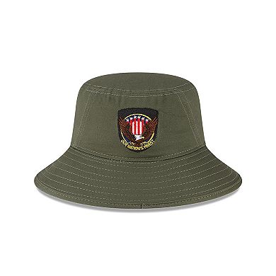 Men's New Era Green Chicago White Sox 2023 Armed Forces Day Bucket Hat
