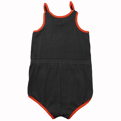 Preschool Black San Francisco Giants Hit & Run Bodysuit