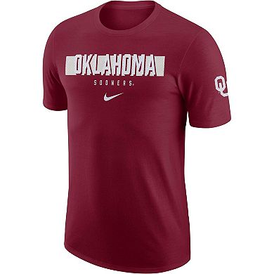Men's Nike Crimson Oklahoma Sooners Campus Gametime T-Shirt