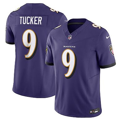 Men's Nike Justin Tucker Purple Baltimore Ravens Vapor F.U.S.E. Limited ...