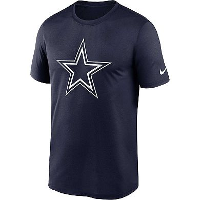 Men's Nike  Navy Dallas Cowboys Legend Logo Performance T-Shirt