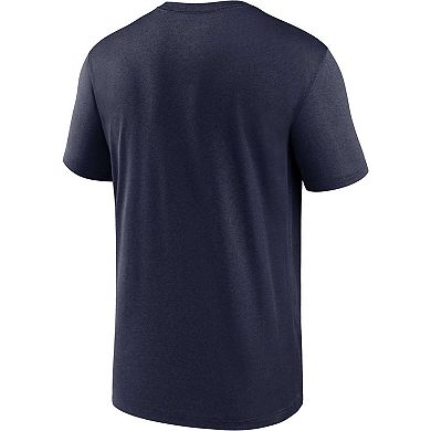 Men's Nike  Navy Dallas Cowboys Legend Logo Performance T-Shirt