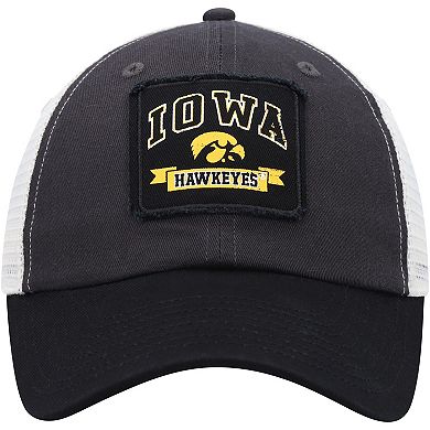 Men's Colosseum Charcoal Iowa Hawkeyes Objection Snapback Hat