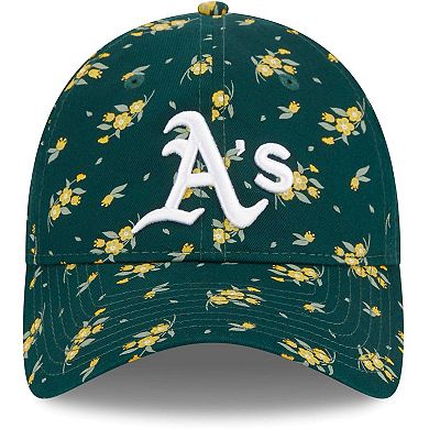 Youth New Era Green Oakland Athletics Bloom 9TWENTY Adjustable Hat