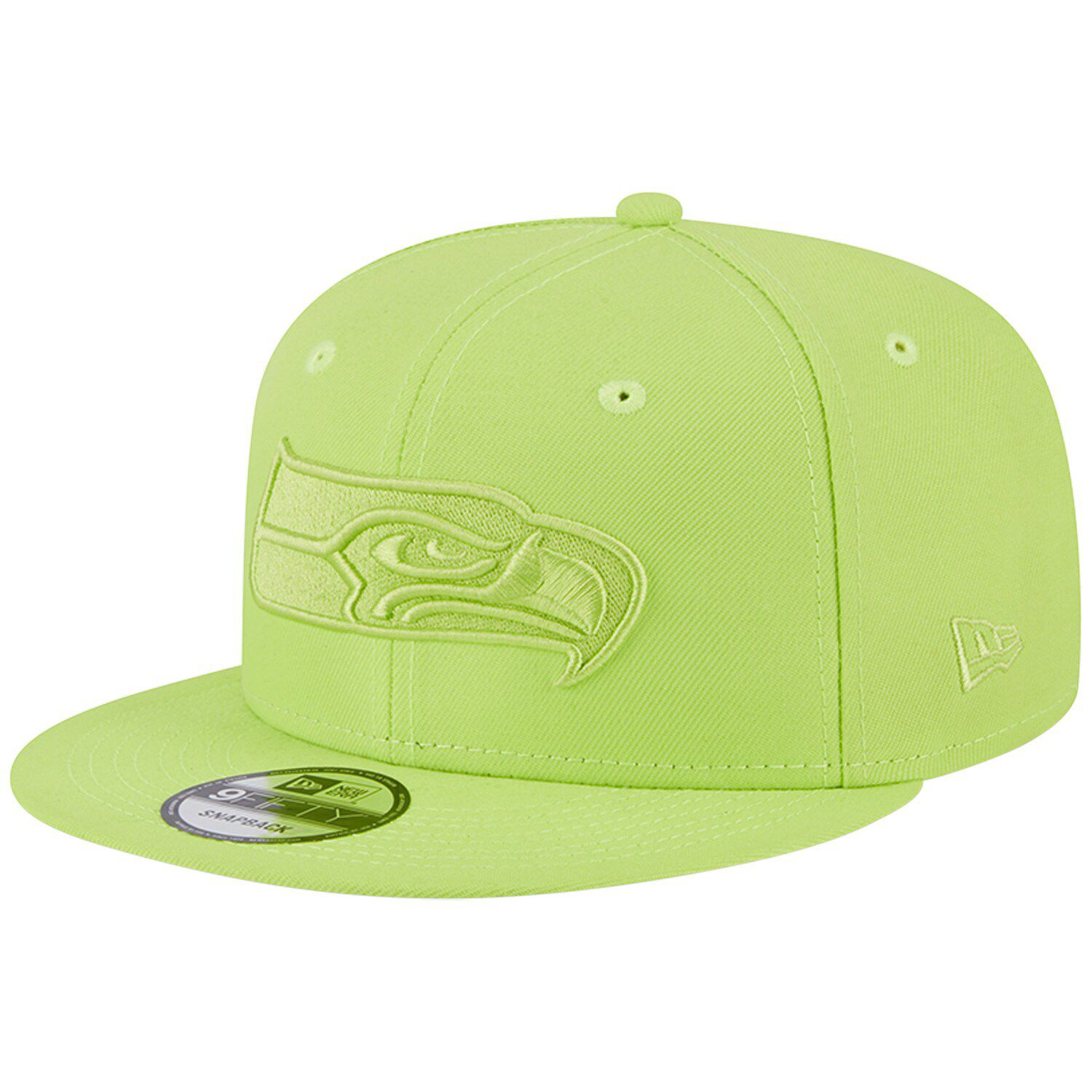 Men's New Era Royal/Green Seattle Seahawks Flawless 9FIFTY Snapback Hat