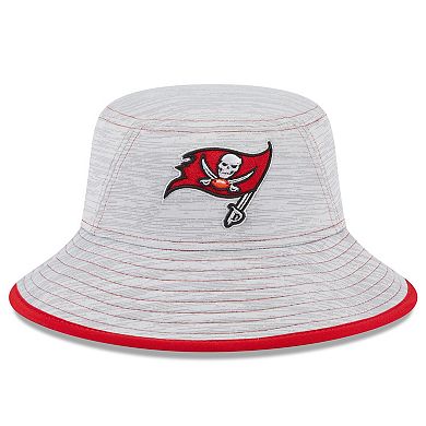 Men's New Era Gray Tampa Bay Buccaneers Game Bucket Hat