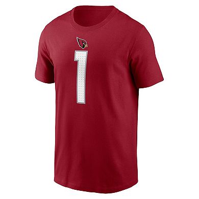 Men's Nike Kyler Murray Cardinal Arizona Cardinals Player Name & Number T-Shirt