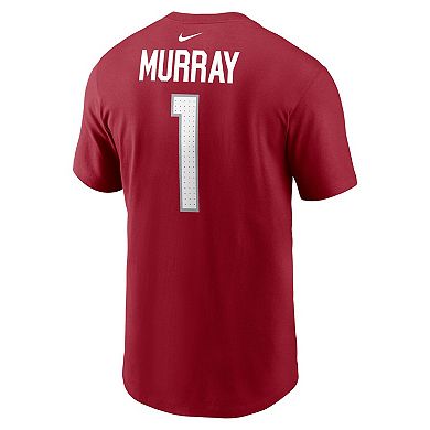 Men's Nike Kyler Murray Cardinal Arizona Cardinals Player Name & Number T-Shirt
