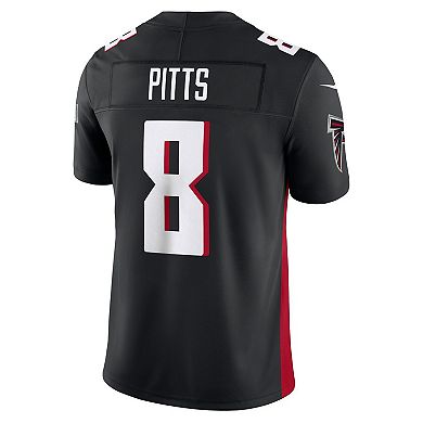 Men's Nike Kyle Pitts Black Atlanta Falcons Vapor F.U.S.E. Limited  Jersey