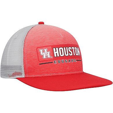 Men's Colosseum Red/Gray Houston Cougars Snapback Hat
