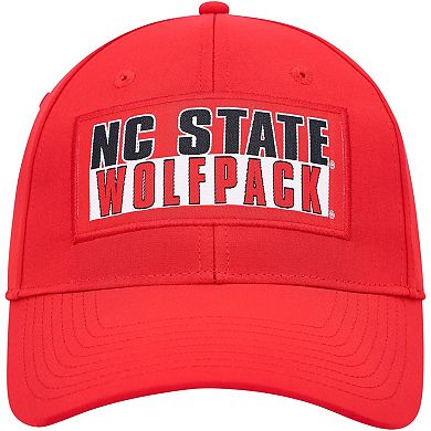 Men's Colosseum  Red NC State Wolfpack Positraction Snapback Hat