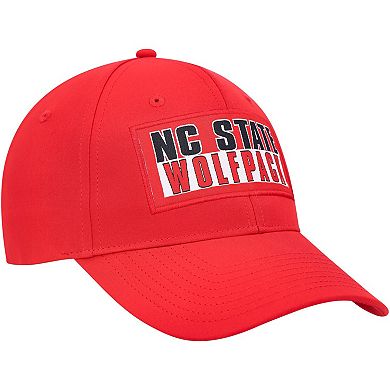 Men's Colosseum Red NC State Wolfpack Positraction Snapback Hat