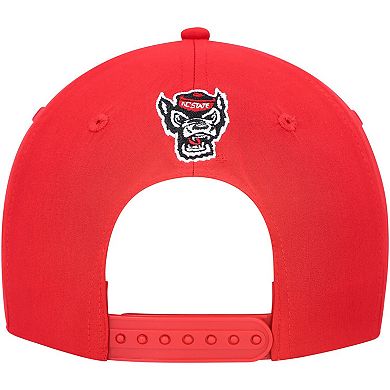 Men's Colosseum Red NC State Wolfpack Positraction Snapback Hat