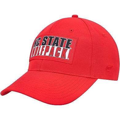 Men's Colosseum Red NC State Wolfpack Positraction Snapback Hat