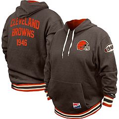 Women's Nike Brown Cleveland Browns 2023 Salute to Service Pullover Hoodie Size: Medium