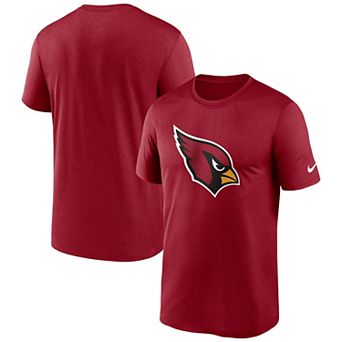 Men's Nike Cardinal Arizona Cardinals Legend Logo Performance T-Shirt