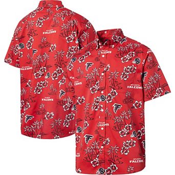 Men's Reyn Spooner Red Atlanta Falcons Kekai Button-Up Shirt