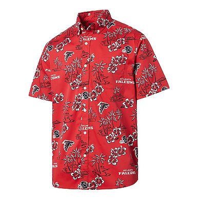 Men's Reyn Spooner Red Atlanta Falcons Kekai Button-Up Shirt