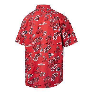 Men's Reyn Spooner Red Atlanta Falcons Kekai Button-Up Shirt