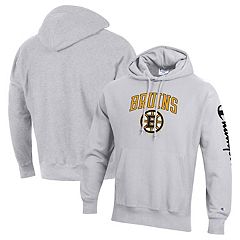 Boston Bruins adidas Reverse Retro 2.0 Vintage Pullover Sweatshirt - Gray