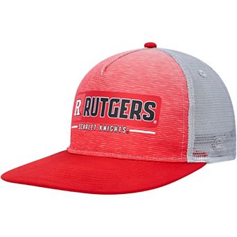 Men's Colosseum Scarlet/Gray Rutgers Scarlet Knights Snapback Hat
