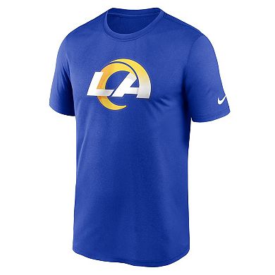 Men's Nike Royal Los Angeles Rams Legend Logo Performance T-Shirt