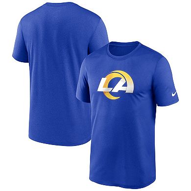 Men's Nike  Royal Los Angeles Rams Legend Logo Performance T-Shirt