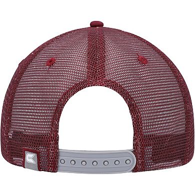 Men's Colosseum Gray/Maroon Virginia Tech Hokies Love Fern Trucker Snapback Hat