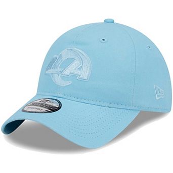 Men's New Era Light Blue Los Angeles Rams Core Classic 2.0 Brights 9TWENTY Adjustable Hat