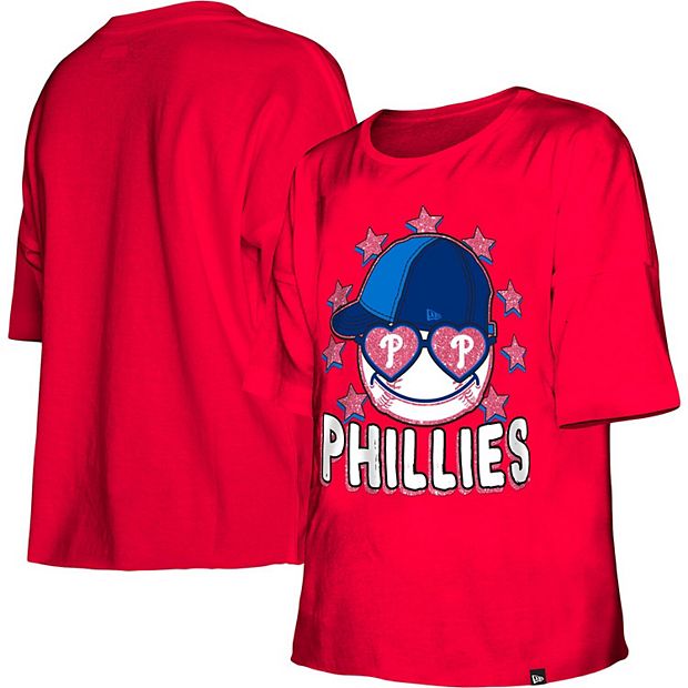 New Era Girl's Philadelphia Phillies Red T-Shirt