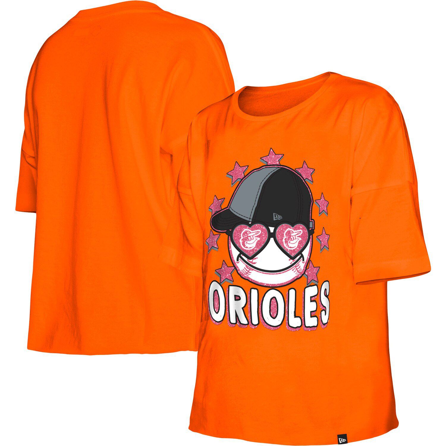 Lids Baltimore Orioles Concepts Sport Inertia Raglan Long Sleeve Henley T- Shirt - Black