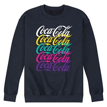 Men's CocaCola 90s Wordmark Logo Graphic Sweatshirt