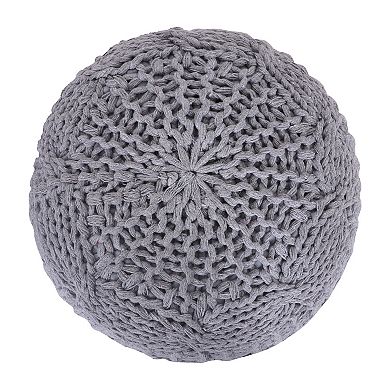 Marwa Pouf Hand Knitted