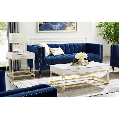 Kalel End Table High Gloss Finish