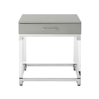 Kalel End Table High Gloss Finish
