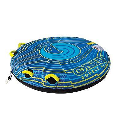 CWB Connelly Double Play 2 Person Flat Round Inflatable Towable Boat Inner Tube