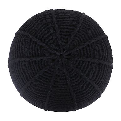 Stefany Pouf Hand Knitted