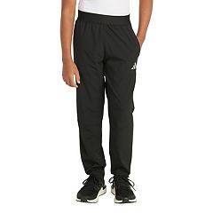 Vtg Adidas Capri Track Pants Tricot 3 Stripe Womens L Black Green Pockets