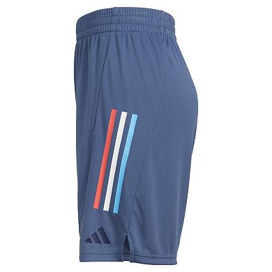 Boys 8-20 adidas AEROREADY® 3-Stripe Shorts