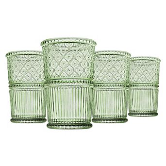Godinger Silver 4 pc Claro Clear 12 oz. Tumbler Set