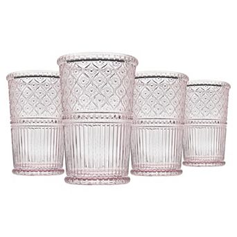 Godinger Silver 4 pc Claro Clear 12 oz. Tumbler Set