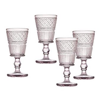 Godinger Silver Claro Textured Goblets 4 pc Set