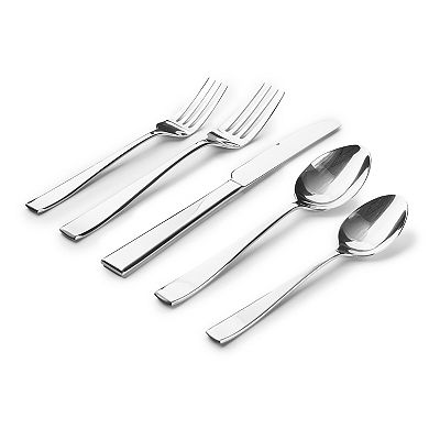 Godinger Silver Flagstaff Mirrored Stainless Steel 20 Piece Flatware Set, Service For 4