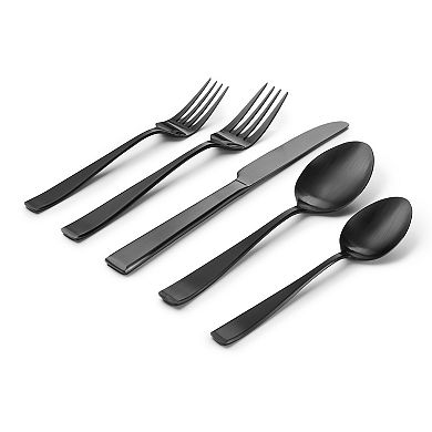 Godinger Silver Flagstaff 18/0 Stainless Steel 20-Piece Flatware Set, Service For 4