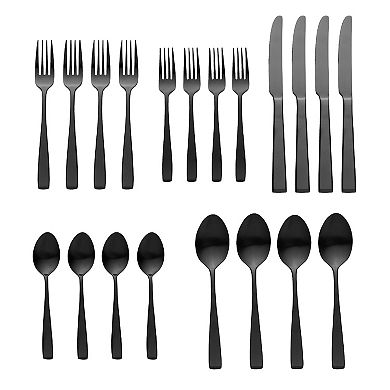 Godinger Silver Flagstaff 18/0 Stainless Steel 20-Piece Flatware Set, Service For 4